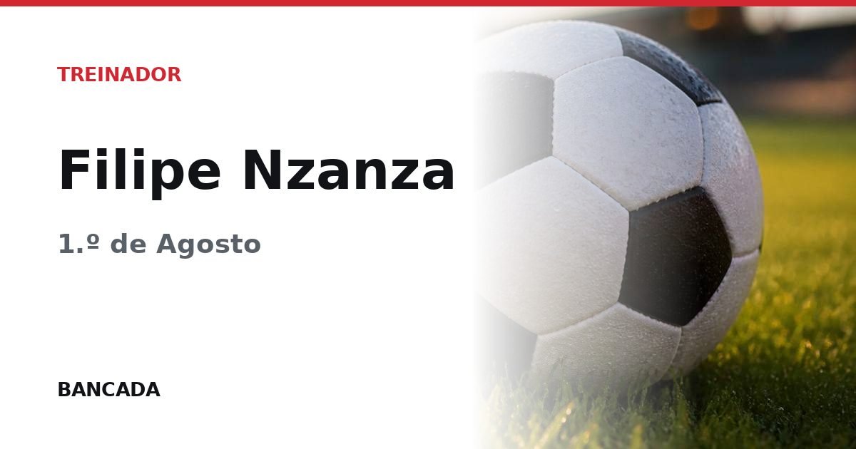 Card BANCADA de Filipe Nzanza